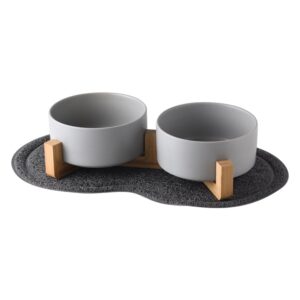 Ceramic Pet Bowl Set