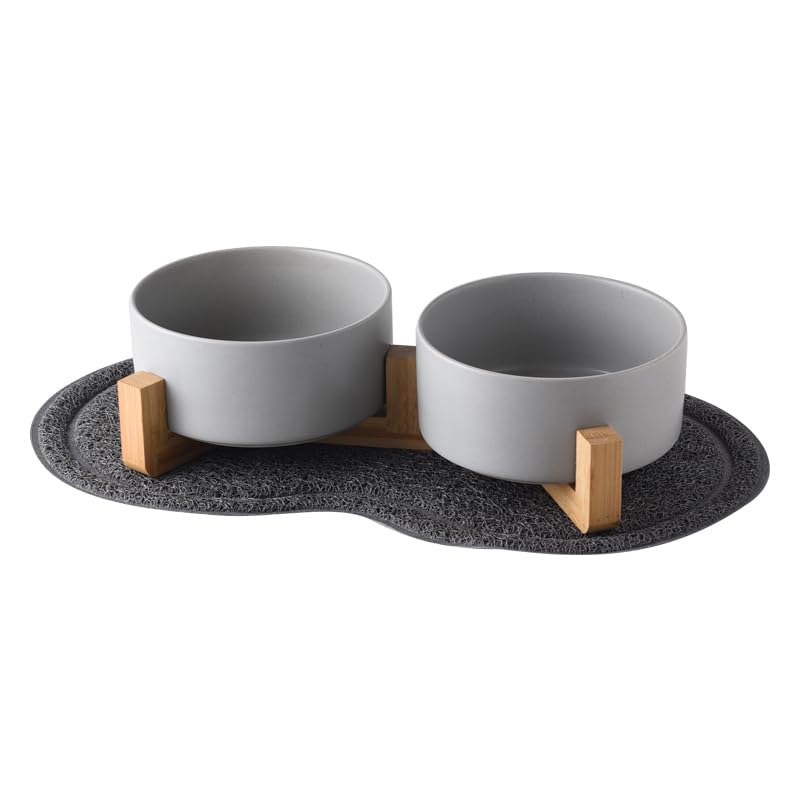 Ceramic Pet Bowl Set