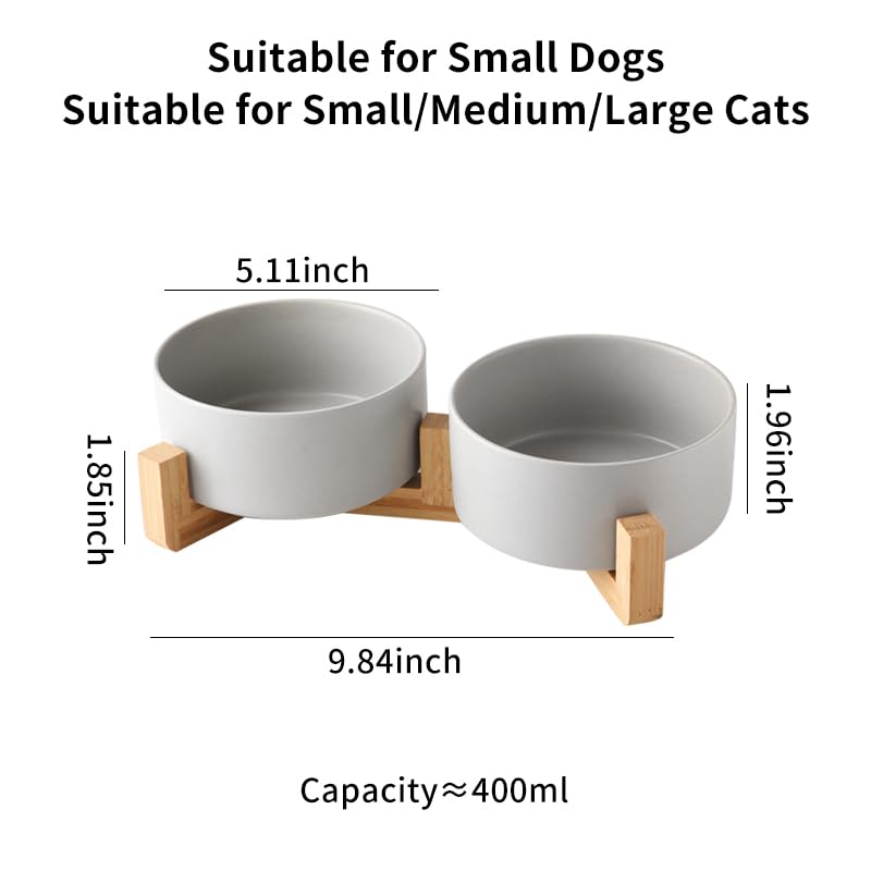 Ceramic Pet Bowl Set - Image 2
