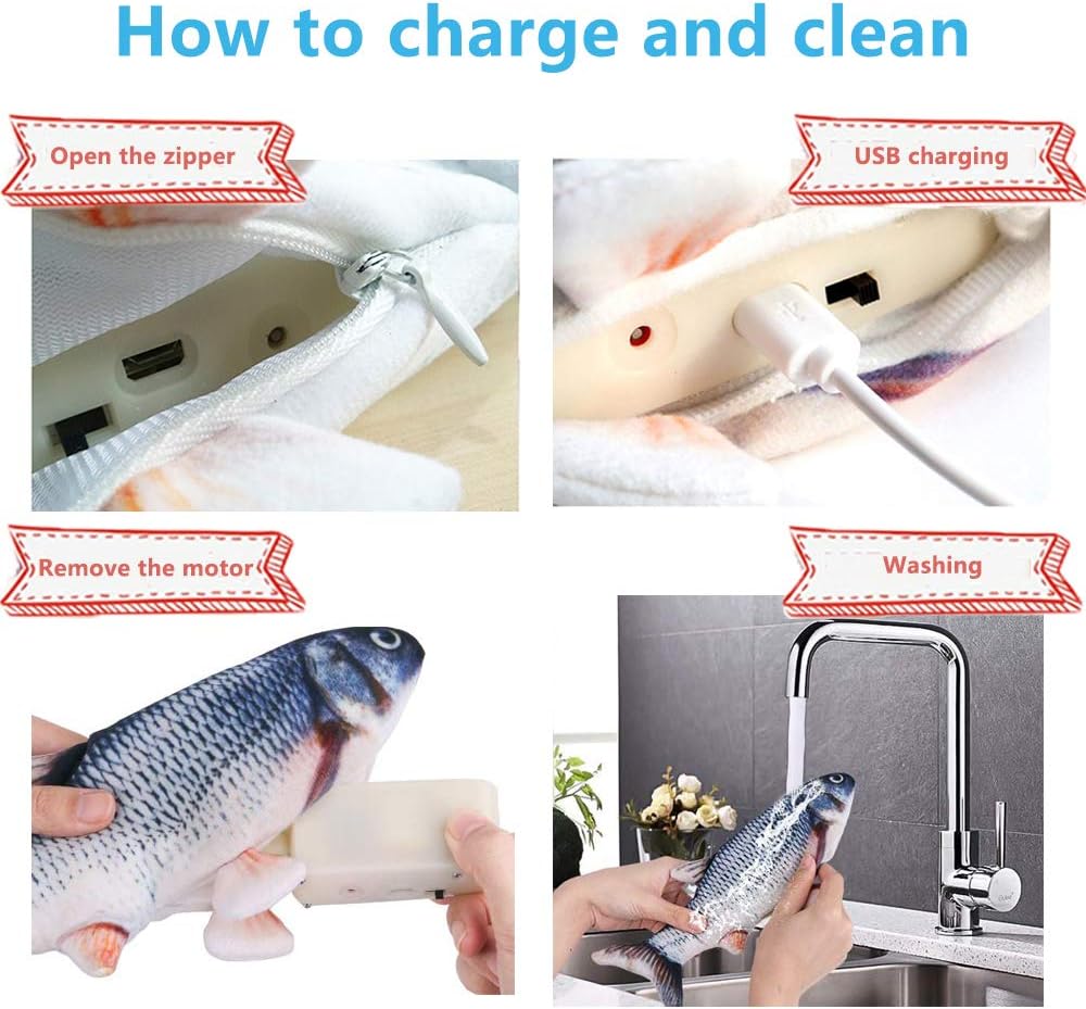 Moving Fish Cat Toy - Image 4