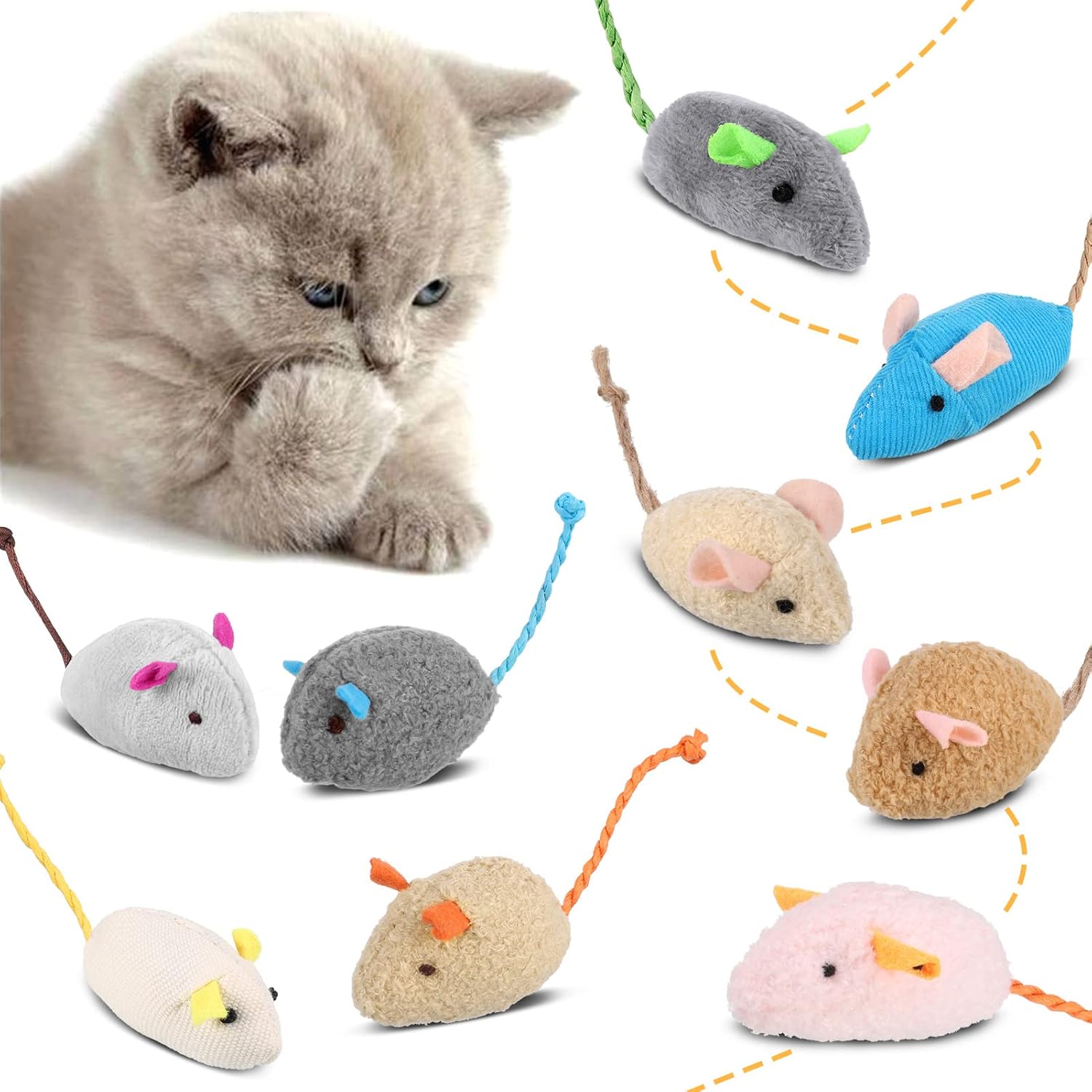 Soft Mouse Cat Toys - Image 3