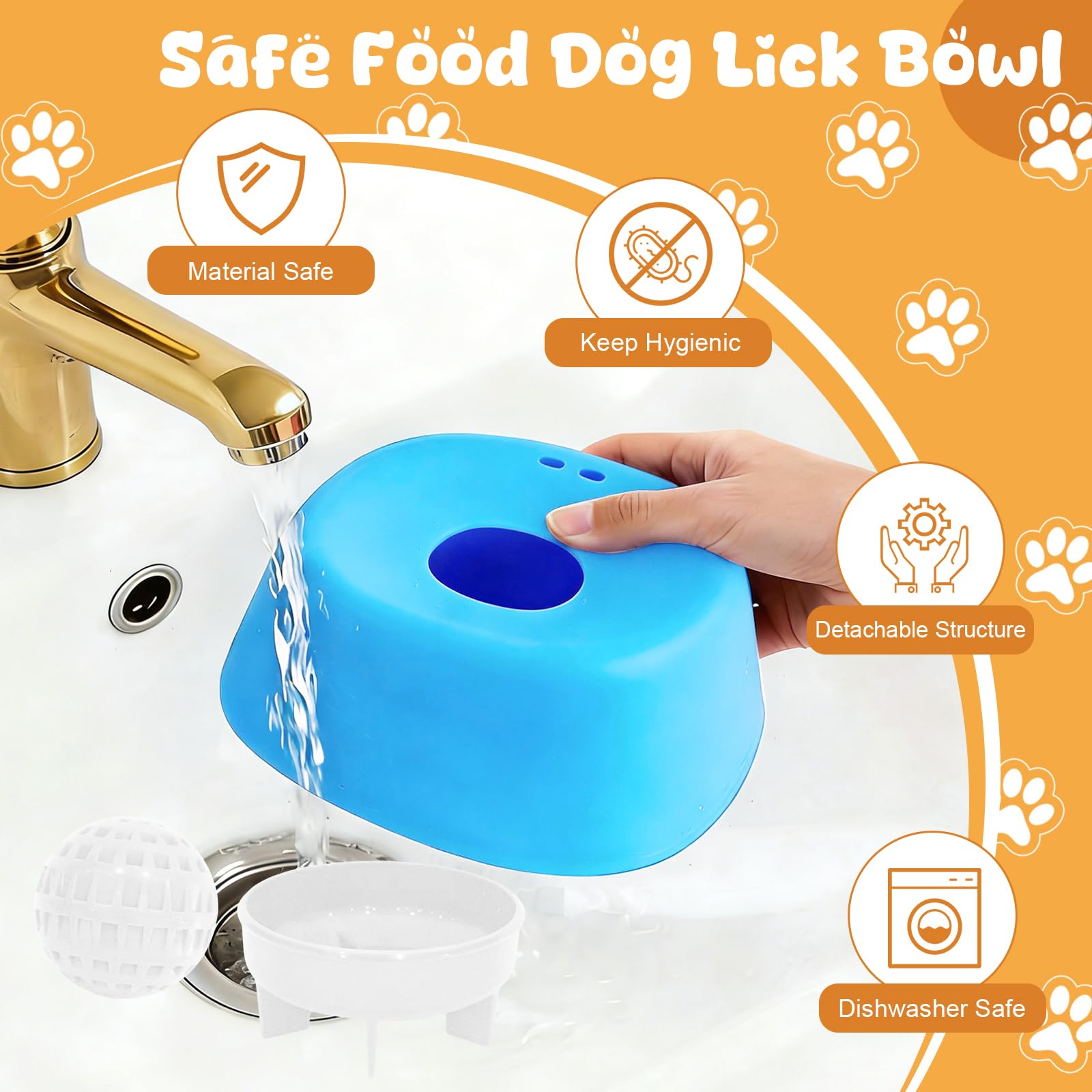 Dog Lick Ball Bowl - Image 3
