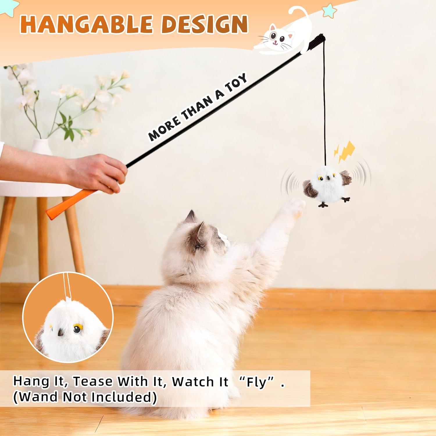 Interactive Flappy Cat Toy - Image 3