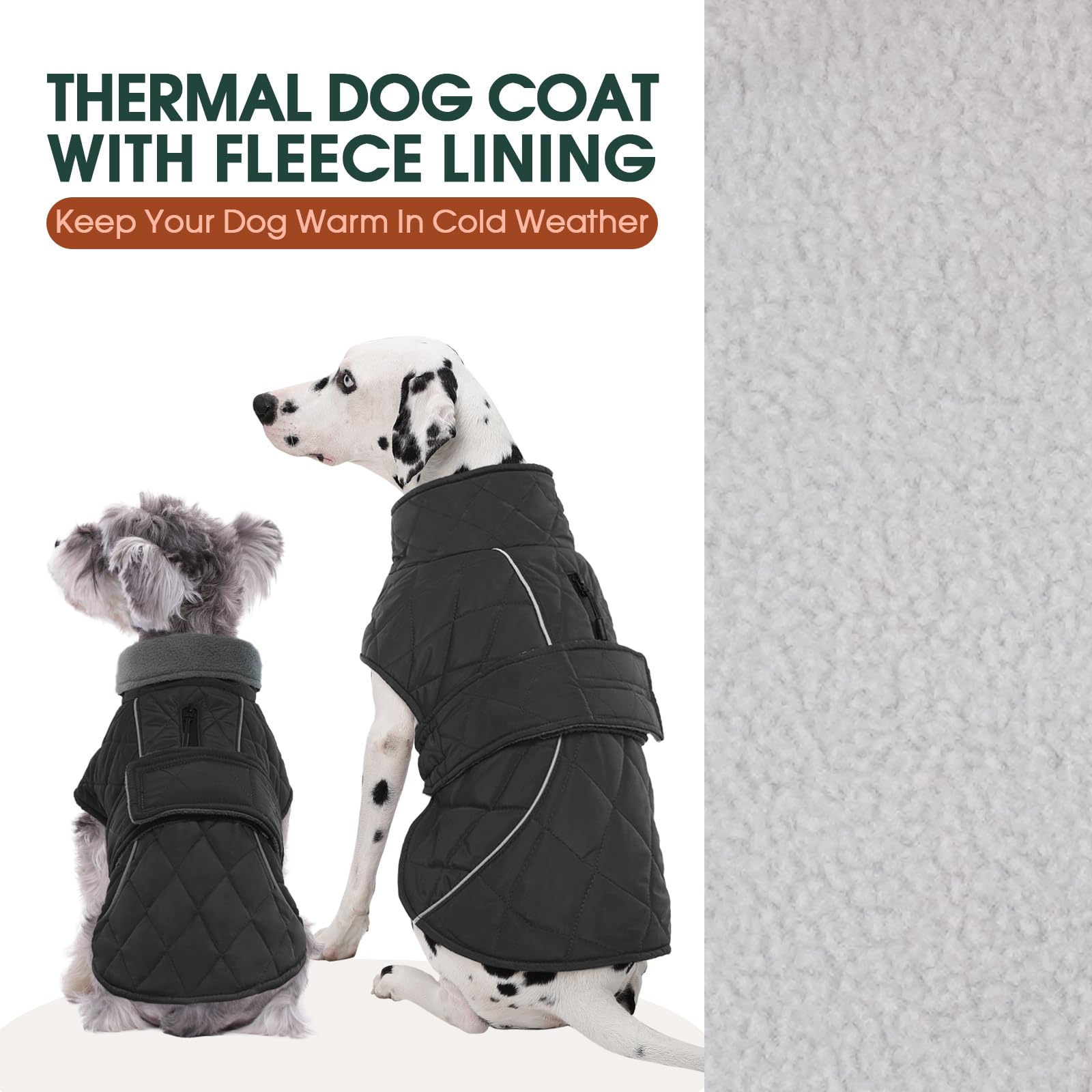 Dog Snowsuit Jacket - Image 2