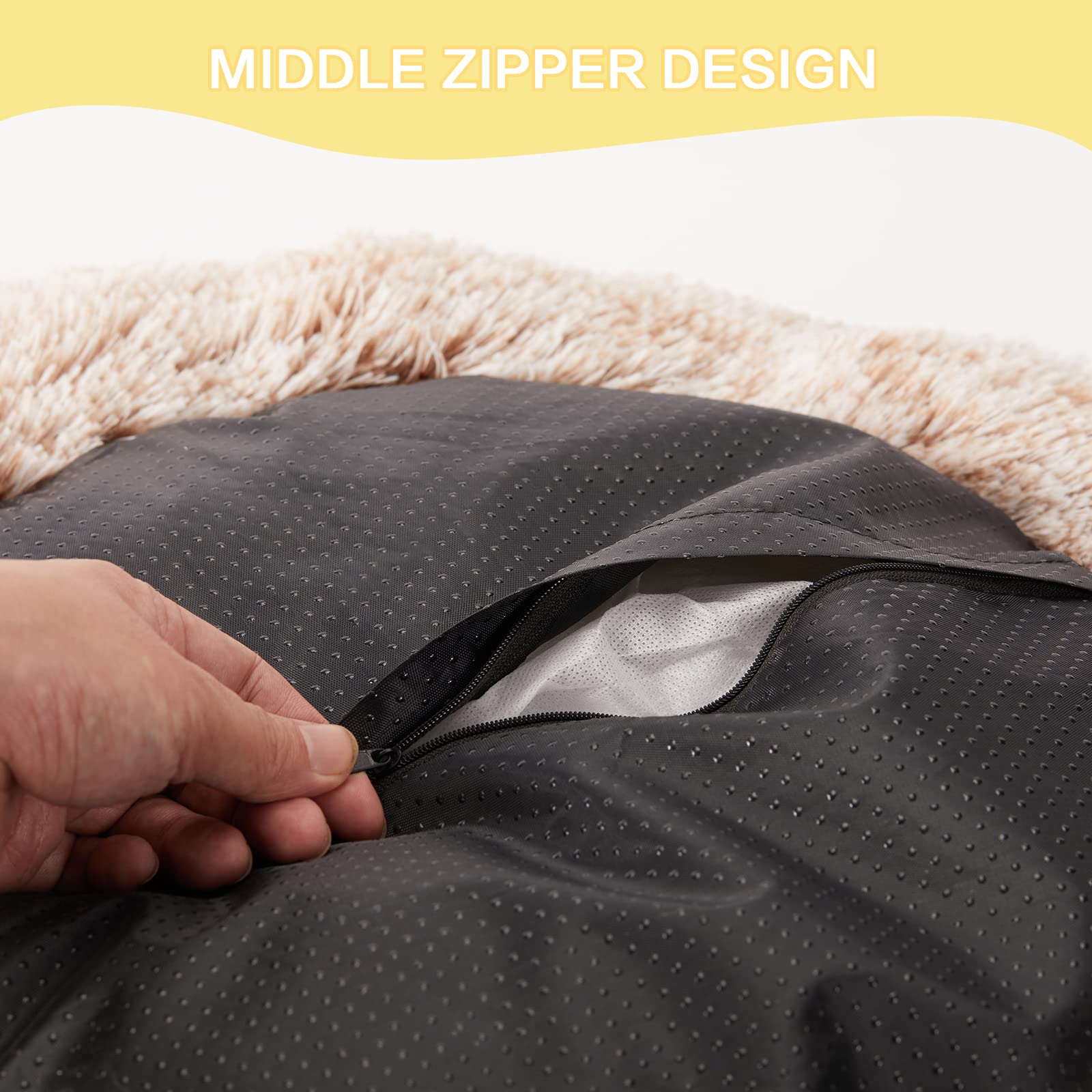 Washable Dog Cushion Bed - Image 5