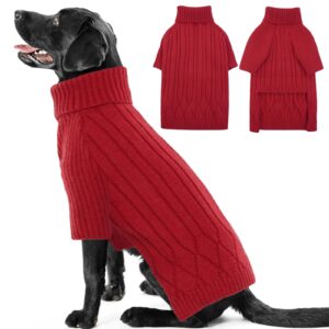 Large Dog Knit Sweater