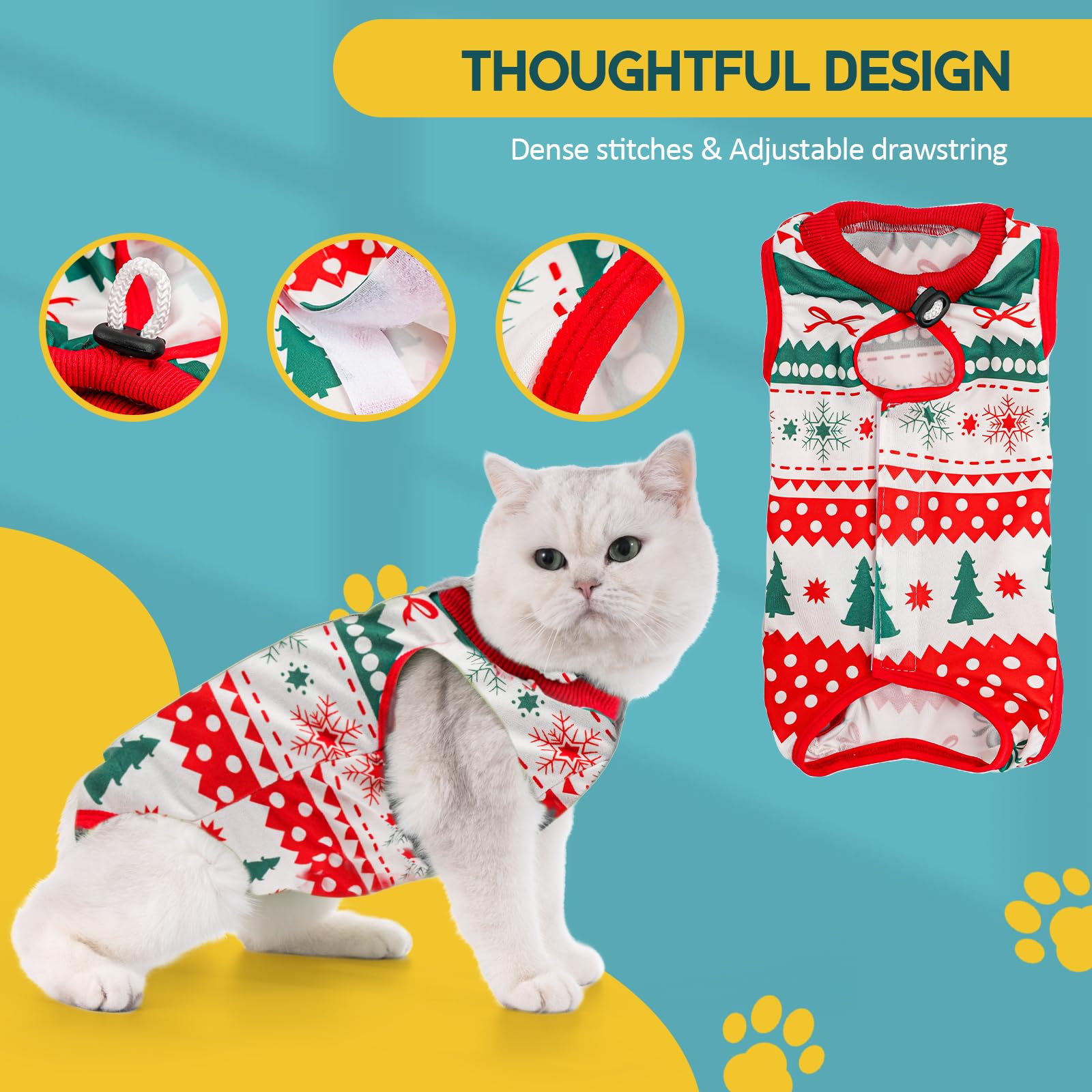 Xmas Cat Outfit - Image 3