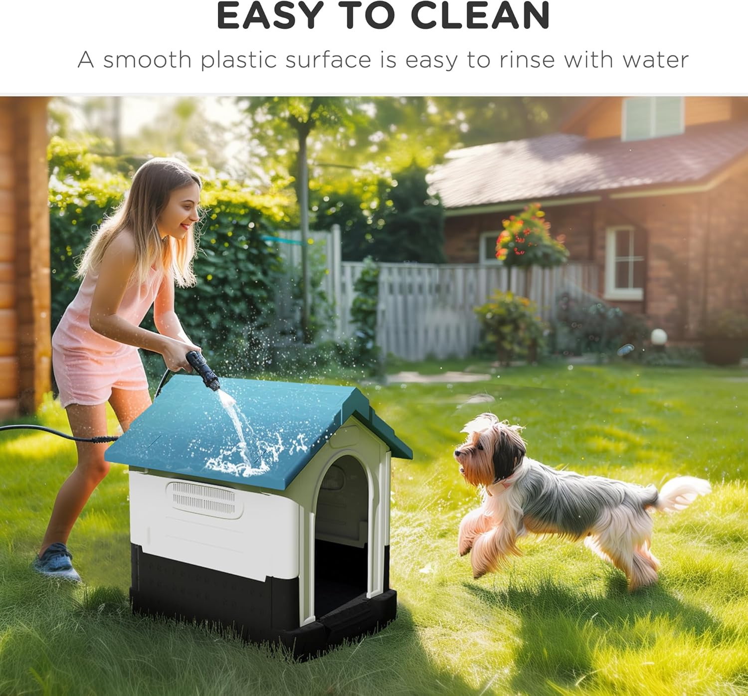 Outdoor Plastic Dog House - Image 6