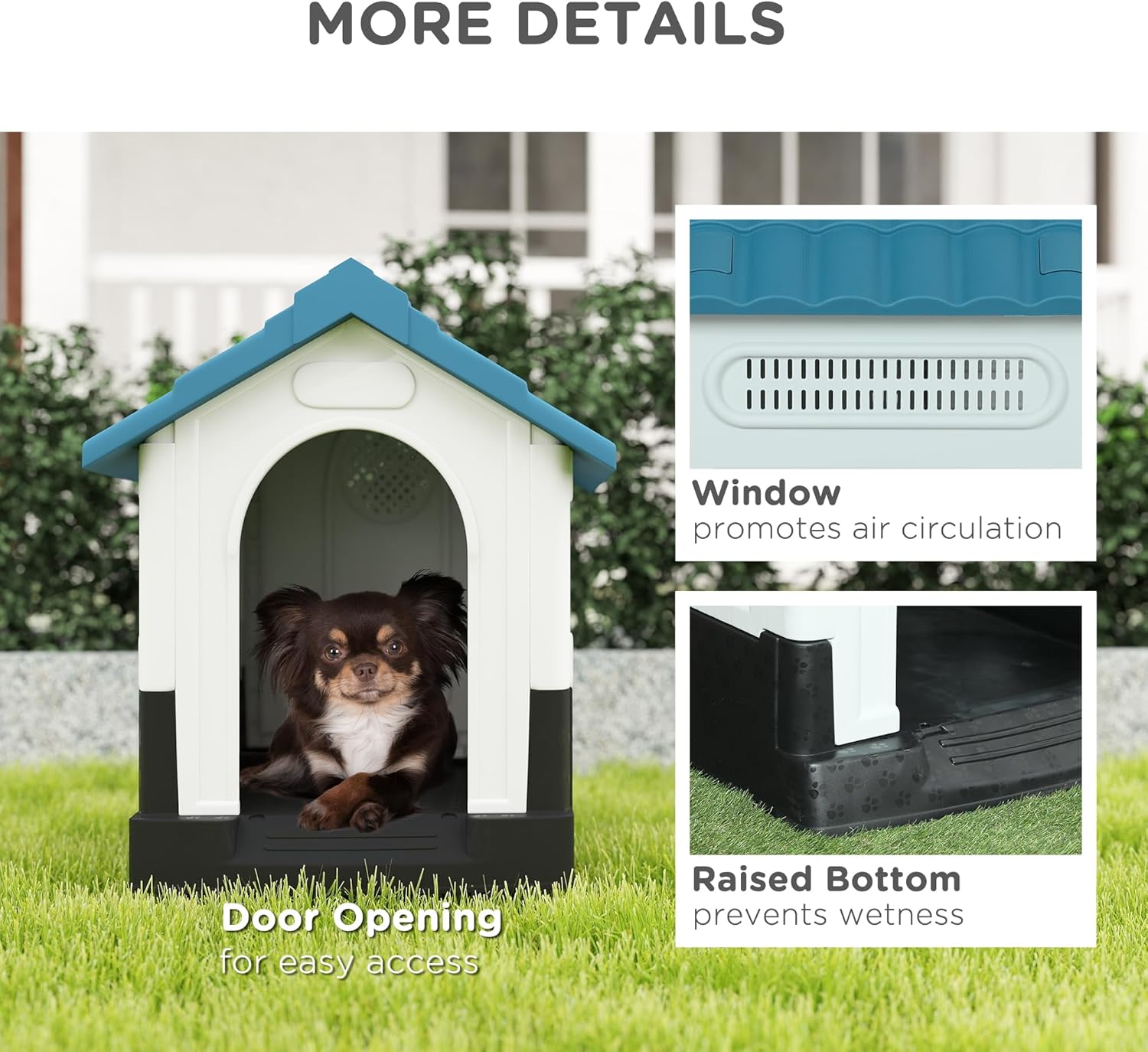 Outdoor Plastic Dog House - Image 4
