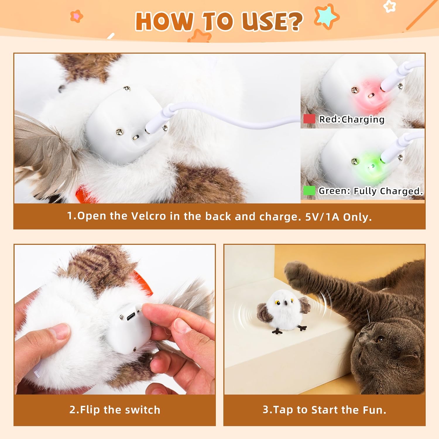 Interactive Flappy Cat Toy - Image 5