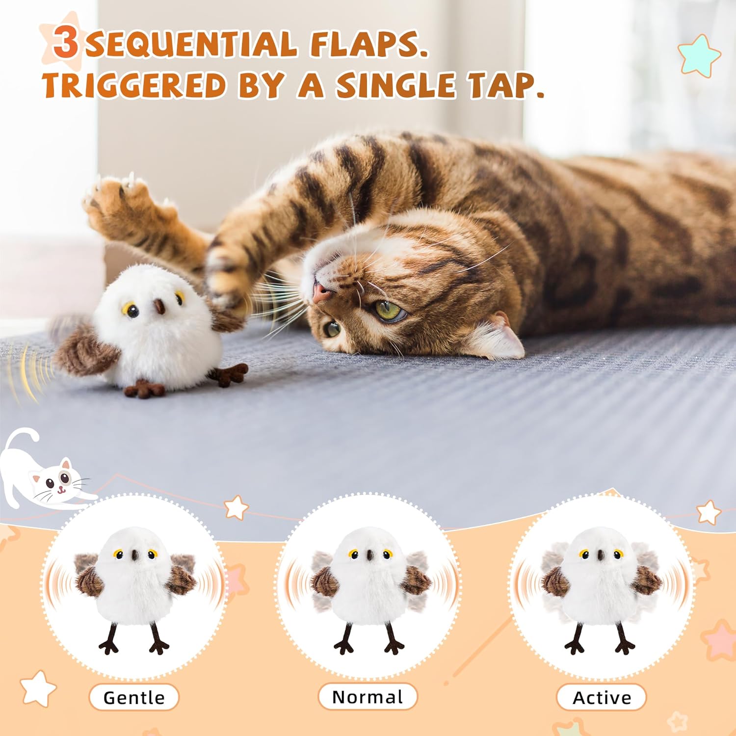 Interactive Flappy Cat Toy - Image 4