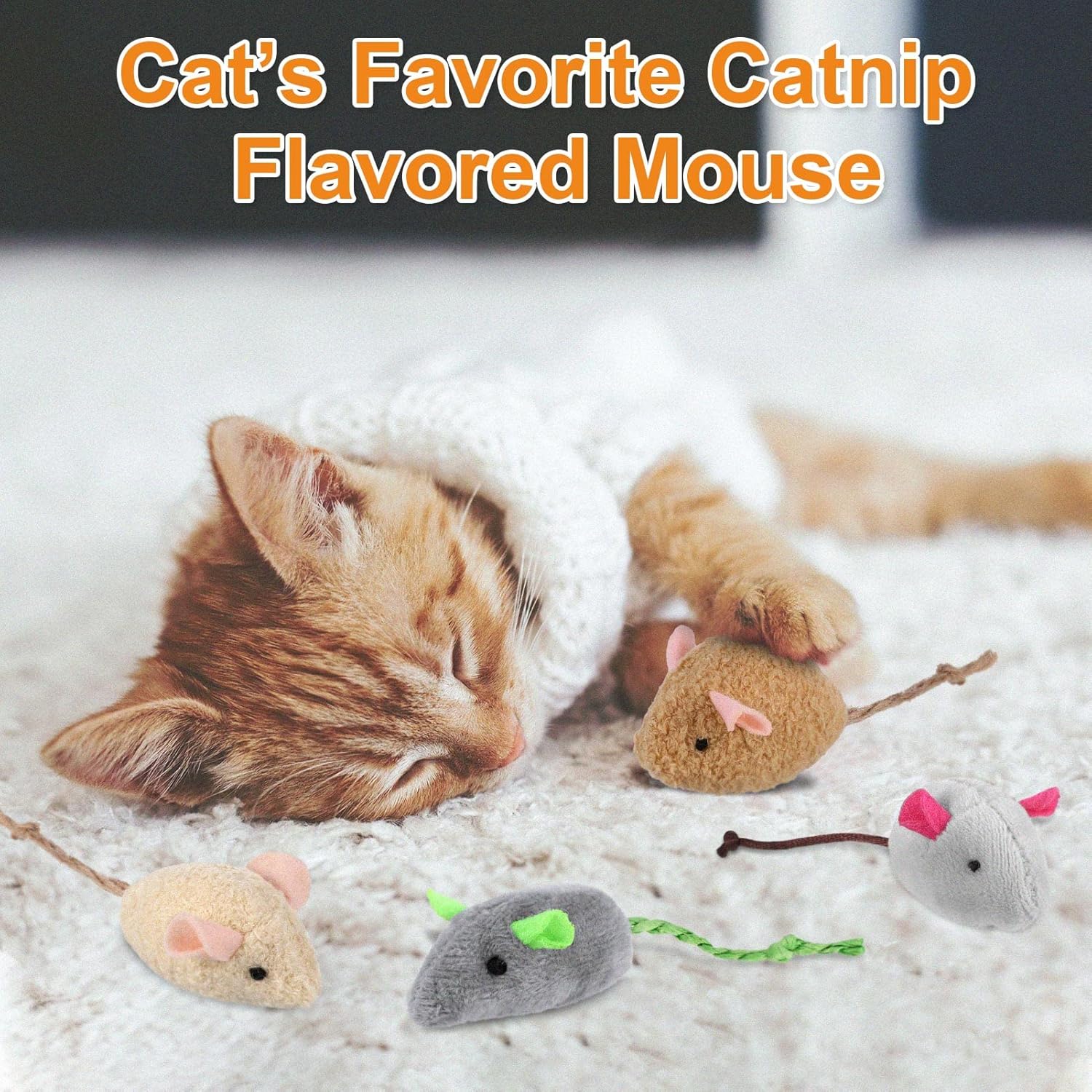 Soft Mouse Cat Toys - Image 4
